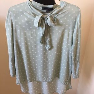 Japanese Style green blouse
